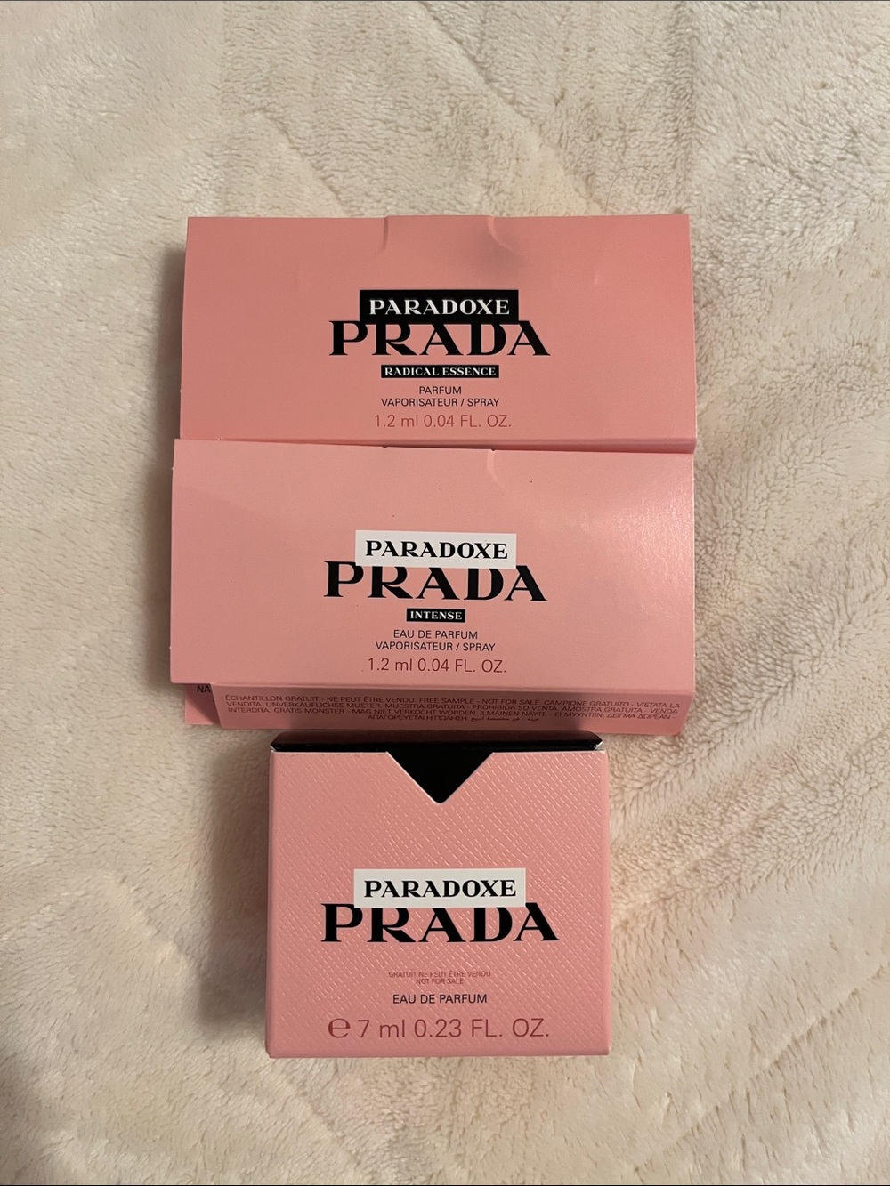 Prada Paradoxe 3-Pc Sample Set